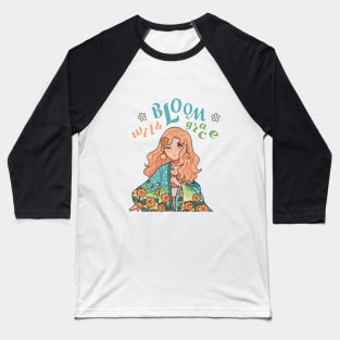 Bloom with Grace Baseball T-Shirt